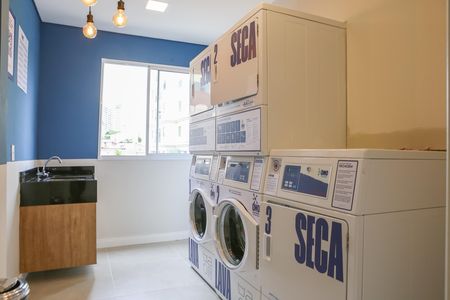 Apartamento para alugar com 45m², 2 quartos e sem vaga Apartamento para alugar com 45m², 2 quartos e sem vagaLavanderia