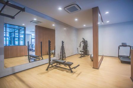 Studio à venda com 25m², 1 quarto e sem vaga Studio à venda com 25m², 1 quarto e sem vagaÁrea comum - Academia