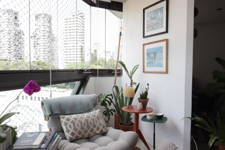 Apartamento para alugar com 118m², 3 quartos e 2 vagasVaranda da Sala