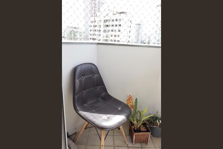 Apartamento para alugar com 118m², 3 quartos e 2 vagasVaranda da suíte principal