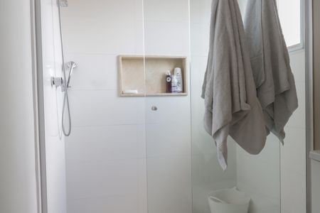 Apartamento para alugar com 118m², 3 quartos e 2 vagasBanheiro da suíte principal