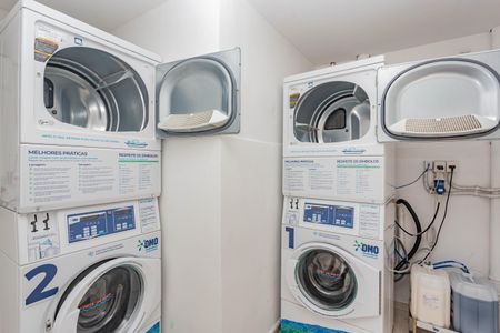 Apartamento à venda com 46m², 1 quarto e sem vaga Apartamento à venda com 46m², 1 quarto e sem vagaLavanderia