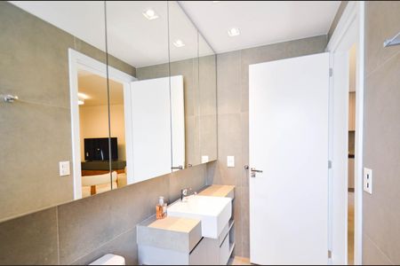 Apartamento à venda com 55m², 1 quarto e 1 vaga Apartamento à venda com 55m², 1 quarto e 1 vagaBanheiro social