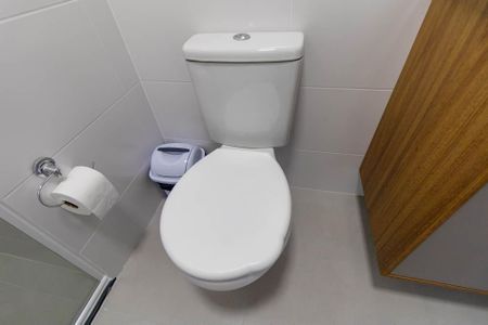 Apartamento para alugar com 40m², 1 quarto e sem vagaBanheiro da Suíte