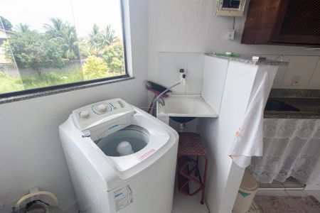 Apartamento para alugar com 80m², 1 quarto e 1 vagaDetalhe da Área de Serviço