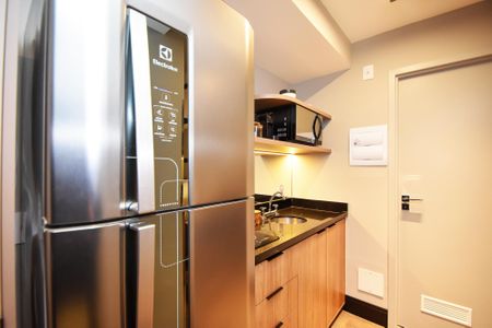 Studio para alugar com 30m², 1 quarto e sem vagacozinha