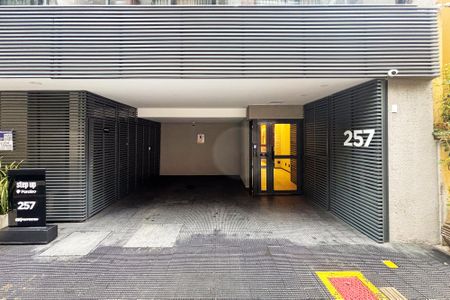Studio para alugar com 30m², 1 quarto e sem vagafachada do predio