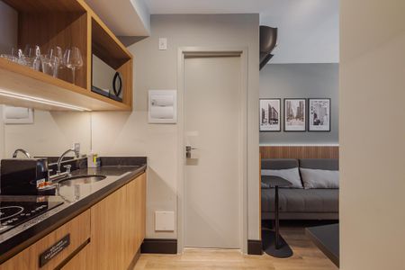 Apartamento à venda com 30m², 1 quarto e sem vagaCozinha