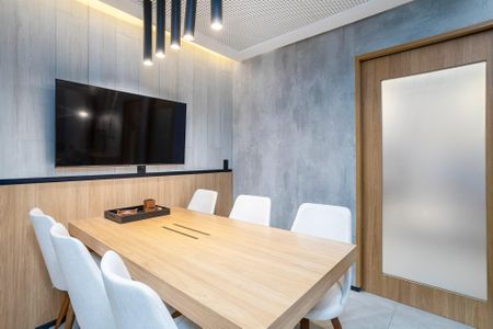 Studio para alugar com 30m², 1 quarto e sem vagasala de reuniao
