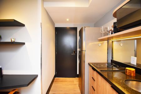 Studio para alugar com 30m², 1 quarto e sem vagacozinha