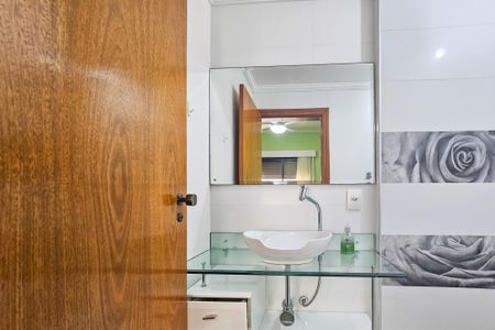 Apartamento para alugar com 120m², 2 quartos e 2 vagasBanheiro da suíte 