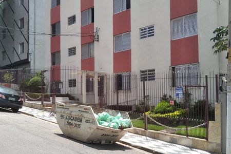 Apartamento para alugar com 43m², 1 quarto e 1 vagaFachada e placa
