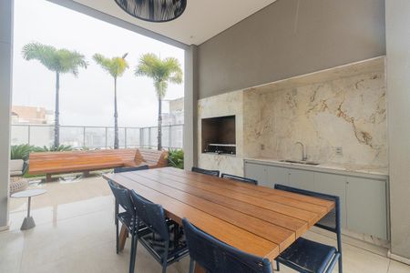 Apartamento à venda com 65m², 1 quarto e 1 vagaChurrasqueira