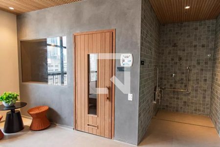 Studio à venda com 27m², 1 quarto e sem vagaSauna