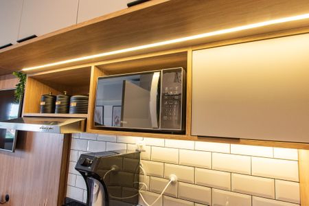 Studio à venda com 27m², 1 quarto e sem vagaCozinha