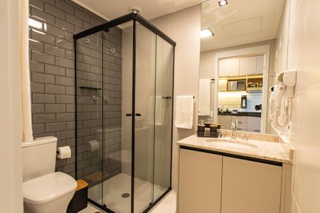 Studio à venda com 27m², 1 quarto e sem vagaBanheiro