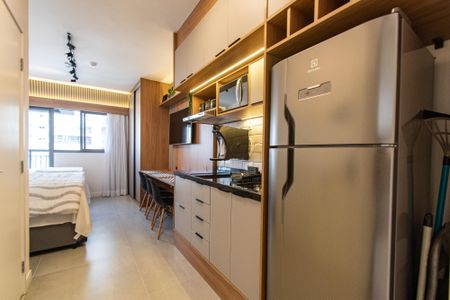 Studio à venda com 27m², 1 quarto e sem vagaCozinha