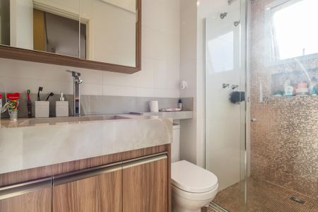 Apartamento à venda com 109m², 3 quartos e 2 vagasBanheiro da Suíte