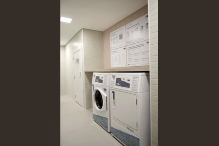 Studio à venda com 26m², 1 quarto e sem vagaLavanderia