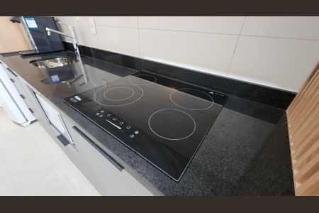 Apartamento para alugar com 62m², 1 quarto e 1 vagaDetalhe da cozinha