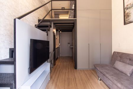 Studio para alugar com 27m², 1 quarto e sem vaga Studio para alugar com 27m², 1 quarto e sem vagaStudio