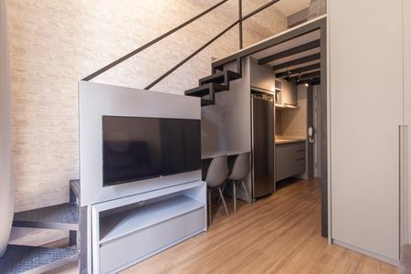 Studio para alugar com 27m², 1 quarto e sem vaga Studio para alugar com 27m², 1 quarto e sem vagaStudio