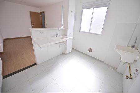 Apartamento para alugar com 48m², 2 quartos e 1 vaga Apartamento para alugar com 48m², 2 quartos e 1 vagaCozinha e Área de Serviço