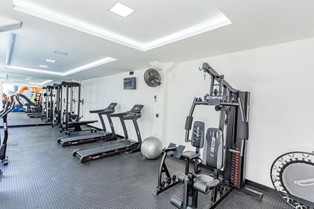 Apartamento para alugar com 44m², 2 quartos e 1 vaga Apartamento para alugar com 44m², 2 quartos e 1 vagaÁrea comum - Academia
