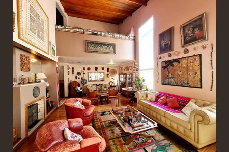 Sala de casa de condomínio à venda com 4 quartos, 364m² em Alphaville, Santana de Parnaíba