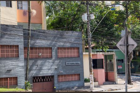 Apartamento para alugar com 80m², 2 quartos e 1 vagaFachada e portaria