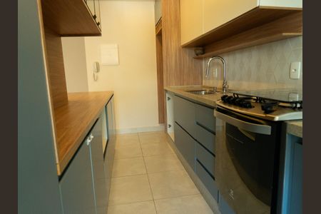 Cozinha de apartamento para alugar com 3 quartos, 80m² em Balneário Tropical, Paulínia