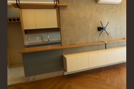 Sala de apartamento para alugar com 3 quartos, 80m² em Balneário Tropical, Paulínia