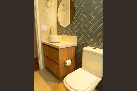 Apartamento para alugar com 80m², 3 quartos e 2 vagas Apartamento para alugar com 80m², 3 quartos e 2 vagasBanheiro social