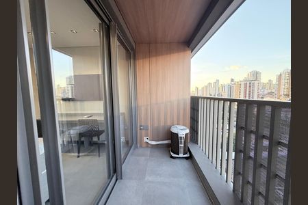 Apartamento para alugar com 25m², 1 quarto e sem vagaSacada