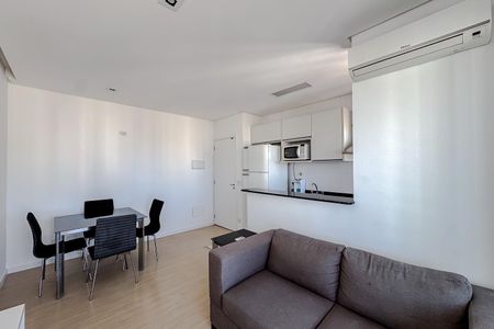 Sala de apartamento à venda com 1 quarto, 50m² em Jardim Anália Franco, São Paulo