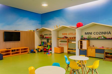 Apartamento à venda com 218m², 3 quartos e 4 vagas Apartamento à venda com 218m², 3 quartos e 4 vagasBrinquedoteca