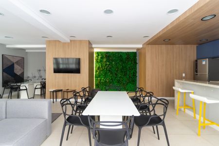 Studio para alugar com 26m², 1 quarto e sem vagaÁrea comum - Salão de festas