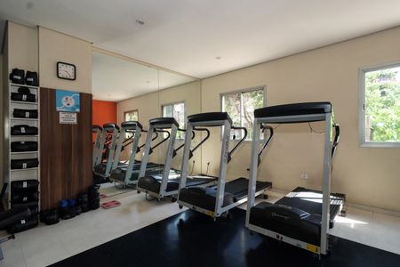 Apartamento para alugar com 55m², 2 quartos e 1 vaga Apartamento para alugar com 55m², 2 quartos e 1 vagaÁrea comum - Academia