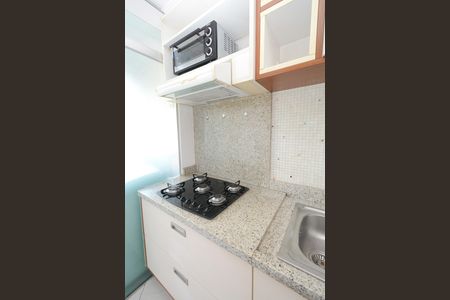 Apartamento para alugar com 52m², 2 quartos e 1 vagaDetalhe da cozinha