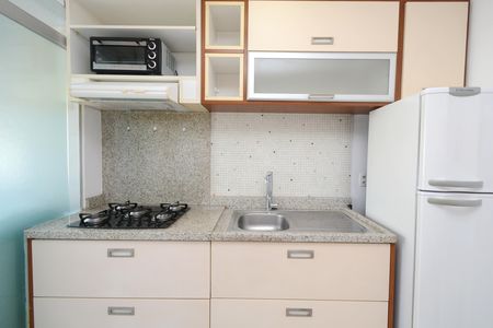 Apartamento para alugar com 52m², 2 quartos e 1 vagaDetalhe da cozinha