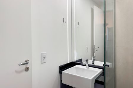 Studio para alugar com 22m², 1 quarto e sem vaga Studio para alugar com 22m², 1 quarto e sem vagaBanheiro