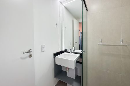 Studio para alugar com 22m², 1 quarto e sem vaga Studio para alugar com 22m², 1 quarto e sem vagaBanheiro