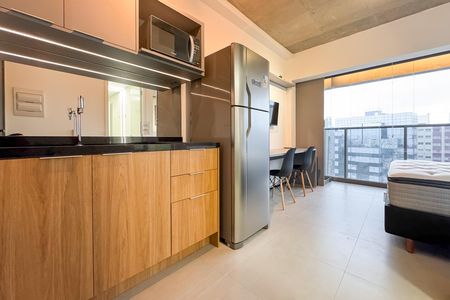 Studio para alugar com 22m², 1 quarto e sem vaga Studio para alugar com 22m², 1 quarto e sem vagaCozinha