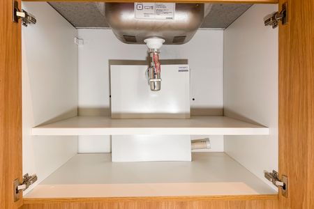 Studio para alugar com 22m², 1 quarto e sem vaga Studio para alugar com 22m², 1 quarto e sem vagaCozinha - Armários