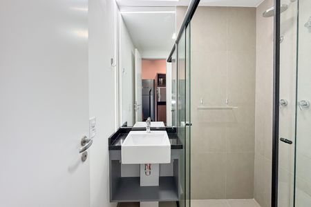 Studio para alugar com 22m², 1 quarto e sem vaga Studio para alugar com 22m², 1 quarto e sem vagaBanheiro