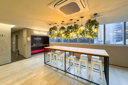 Studio para alugar com 22m², 1 quarto e sem vaga Studio para alugar com 22m², 1 quarto e sem vagaCafé