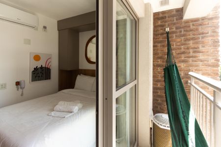 Apartamento à venda com 21m², 1 quarto e sem vagaVaranda