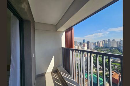 Studio à venda com 24m², 1 quarto e sem vagaVaranda