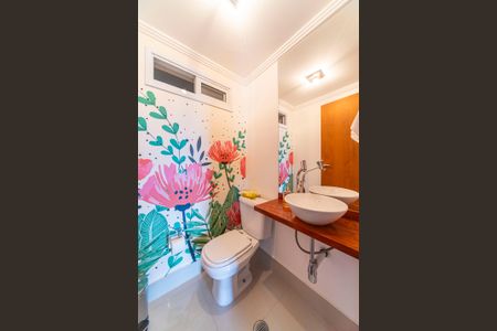 Apartamento à venda com 125m², 3 quartos e 3 vagasLavabo da Sala