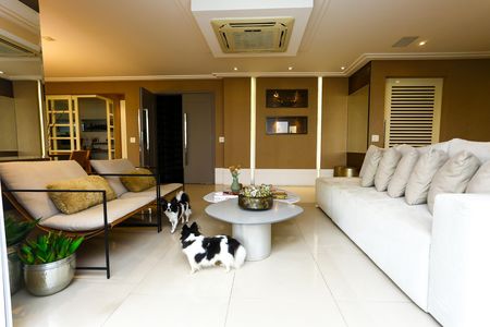 Apartamento à venda com 163m², 3 quartos e 4 vagas Apartamento à venda com 163m², 3 quartos e 4 vagasSala